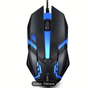 Mouse con luces LED